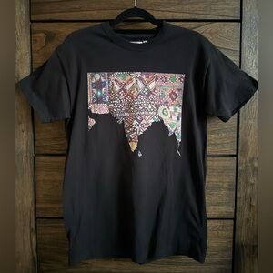 BROWN HISTORY South Asia Map T-Shirt (NWOT)